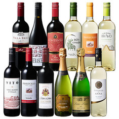 ３大銘醸地入り！世界の選りすぐり赤・白・スパークリングワイン飲み比べ１2本セット第28弾