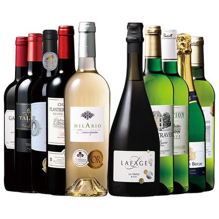 すべて金賞！フランスデイリー赤白スパークリングワイン１０本セット
