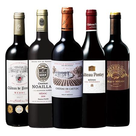 クリュ・ブルジョワ贅沢飲み比べ５本セット