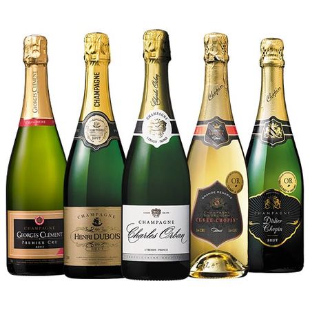４８ ｏｆｆ ６冠金賞 １級入り すべて金賞 高級辛口シャンパーニュ飲み比べ５本 第２弾 ワイン通販ならマイワインクラブ 公式
