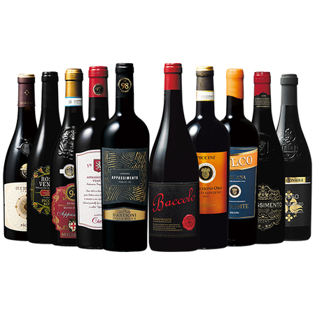 アパッシメント製法！イタリア「べり旨」濃厚赤ワイン１０本セット