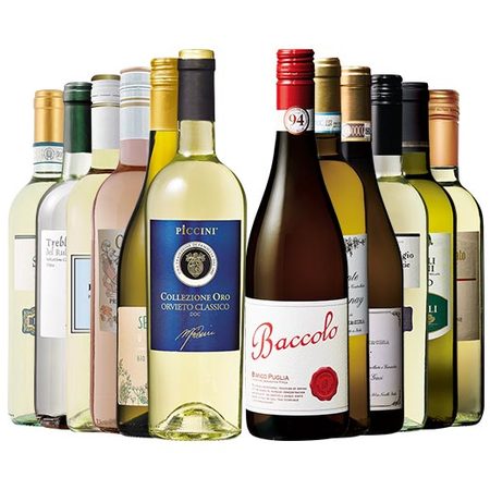 ワイン王国！イタリア白＆ロゼワイン飲み比べ１２本セット　第２弾