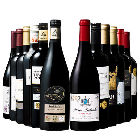 トリプル金賞・ボルドー入り！フランス金賞赤ワイン１２本セット　第６２弾