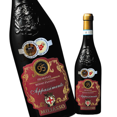 ミラッソ・アパッシメント（ＤＯＣピエモンテ）（赤・ＦＢ）７５０ｍｌ