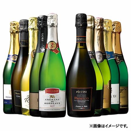 【大決算セール】世界のスパークリング飲み比べ１０本福袋　第２弾