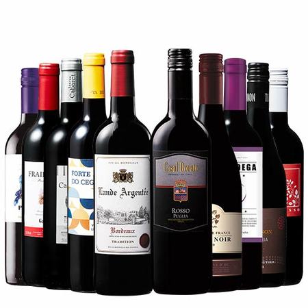 ボックスワイン付き！世界の赤ワイン１０本セット　第２弾