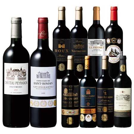 オー・メドック：クリュ・ブルジョワ＆５冠金賞入り！冬に飲みたい！ボルドー濃厚赤ワイン１０本第３弾