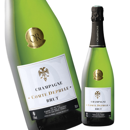 シャンパーニュ・コント・ドゥプレル・ブリュット（ＡＣシャンパーニュ）（白・辛口・発泡）