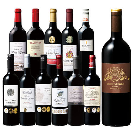フランス各地周遊赤ワイン１２本セット