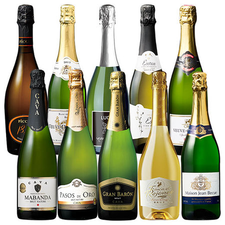 ４冠金賞・カバ入スパークリング１０本セット