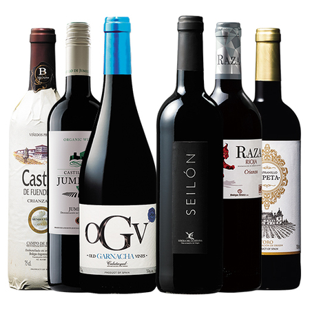 スペイン金賞・高評価赤ワイン６本セット　第１４弾