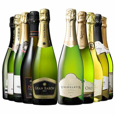 【５４％ＯＦＦ】欧州辛口金賞・高評価スパークリング１０本