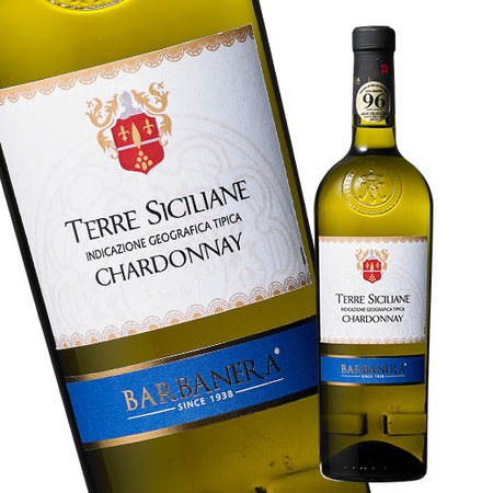 テッレ・シチリア―ネ・シャルドネ・バルバネーラ（ＩＧＴテッレ・シチリア―ネ）（白・辛口）７５０ｍｌ
