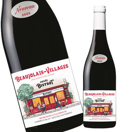 ボジョレー・ヴィラージュ・ヌーヴォー’２５キュヴェ・ビストロ（ＡＣボジョレー・ヴィラージュ／赤）
