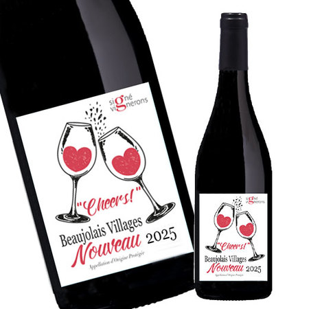 ボジョレー・ヴィラージュ・ヌーヴォー’２５シーニュ・ヴィニュロン（ＡＣボジョレー・ヴィラージュ／赤）