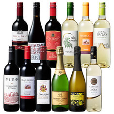 ３大銘醸地入り！世界の選りすぐり赤・白・スパークリングワイン飲み比べ１2本セット 第29弾