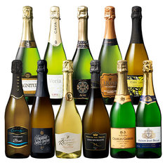 ３大銘醸地入り 世界選りすぐりスパークリングワイン１１本セット　第４２弾