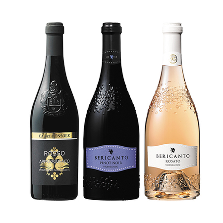 満喫！イタリアワイン３本年間コース　第８弾　【年１２回コース】