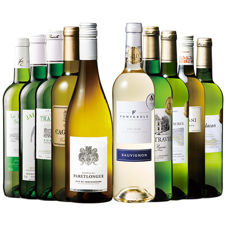 ３冠金賞入り！フランス各地金賞白ワイン10本セット