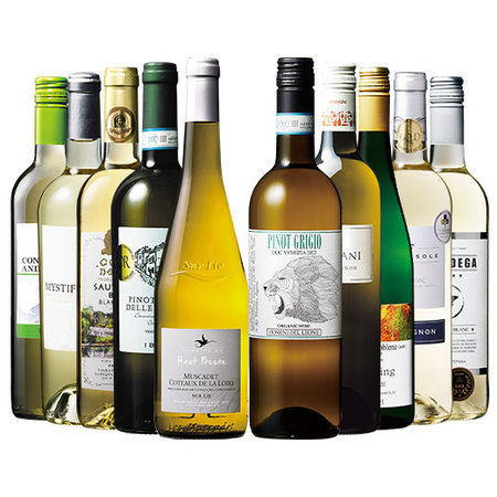 銘醸地ロワール入り！すべて辛口世界のアロマティック品種飲み比べ白１０本セット