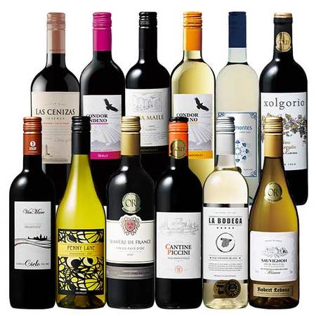３大銘醸地入り！世界7カ国の赤白ワイン１２本セット