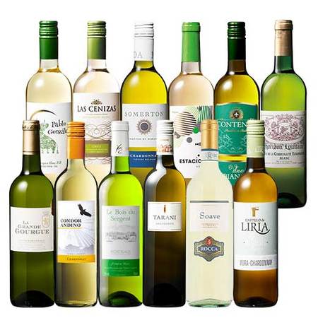 ３大銘醸地＆金賞入り！世界の辛口白ワイン１２本セット
