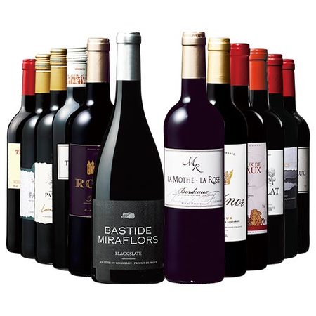 フランス各地金賞＆高評価赤ワイン１２本セット　第１９弾