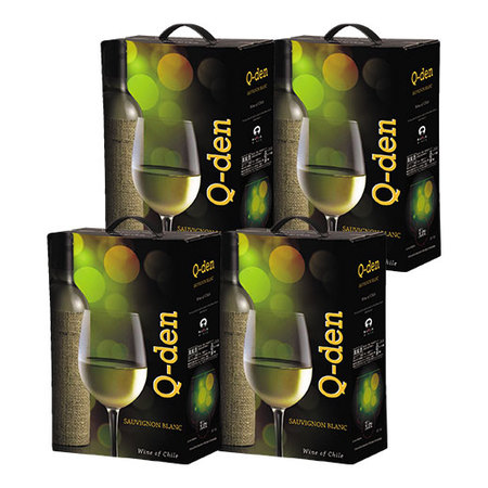 大容量ボックス白ワイン４箱セット