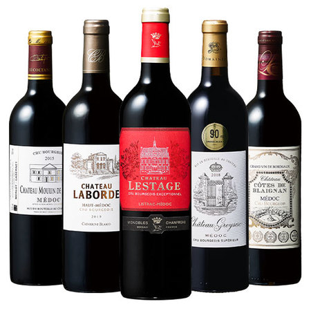 クリュ・ブルジョワ贅沢飲み比べ５本セット