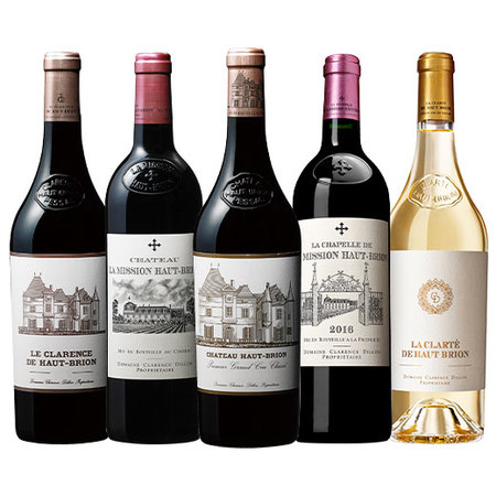 シャトー・オー・ブリオン入り！ペサック・レオニャンの最高級テロワールを味わう赤白5本セット