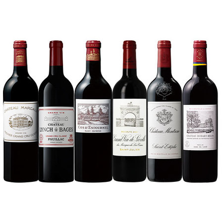 シャトー・マルゴー入り！格付けシャトー６本セット