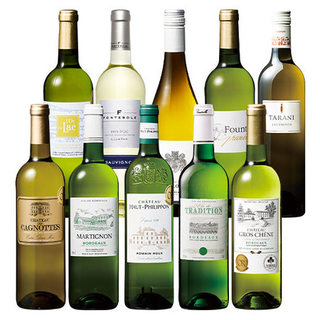 格上産地＆３冠金賞入り！フランス金賞白ワイン１０本セット