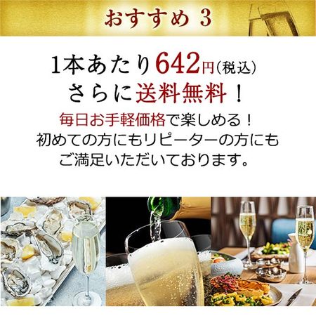 瓶内二次発酵製法カバ5本入り!!激旨スパークリングワイン12本セット第16弾