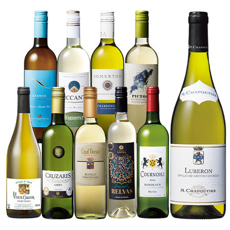人気生産者M.シャプティエ入り！世界の白ワイン10本セット