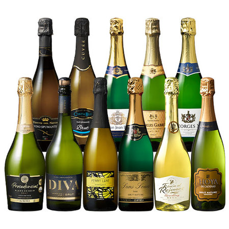 金賞多数！世界7ヵ国のスパークリングワイン11本