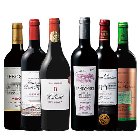 すべて樽熟成！ボルドー赤ワイン６本セット　第２弾