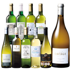 フランス各地を巡る！ラファージュ入りプレミアム白ワイン10本セット