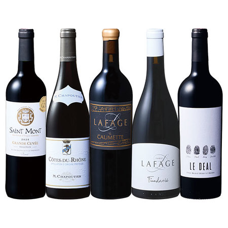 バイヤー厳選！巻頭生産者珠玉の赤ワイン５本セット