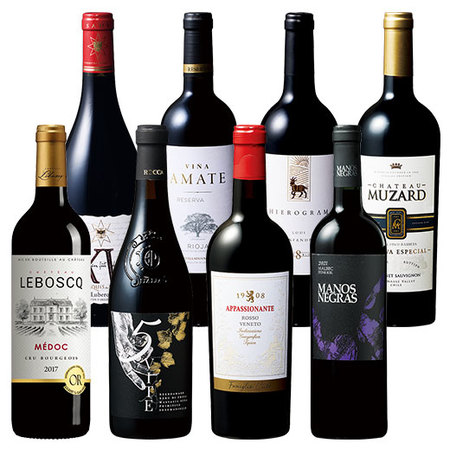 樽熟&アパッシメント&濃い味の品種　超濃厚フルボディ8本セット