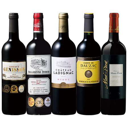 担当バイヤーおすすめ！今飲んでほしい厳選赤ワイン5本セット