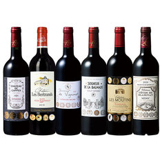 ６本で金賞総数驚異の３２個！クリュ・ブルジョワ入り！ボルドー最強多金賞赤ワイン６本セット