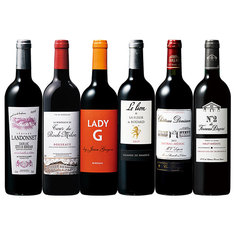 すべて樽熟成！ボルドー赤ワイン６本セット