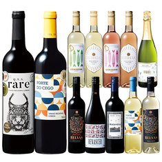 世界が注目！ヴィーニョヴェルデ入り！多様な土着品種が楽しめるポルトガルバラエティ１２本セット