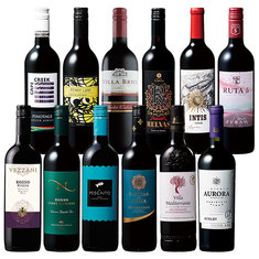 世界10か国を巡る赤ワイン12本セット