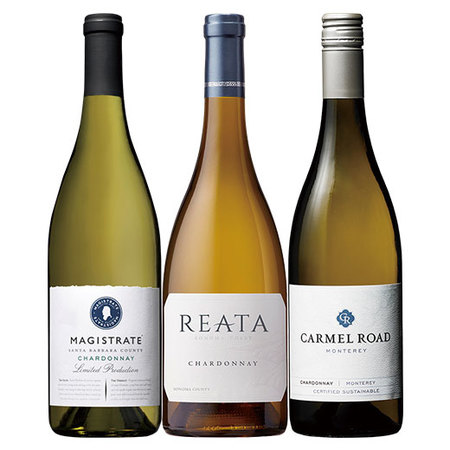 ワンランク上のカリフォルニアシャルドネ３本セット