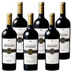 ピスコ樽で熟成！赤ワイン３種類６本セット