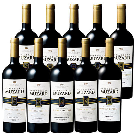 ピスコ樽で熟成！赤白ワイン５種類１０本セット