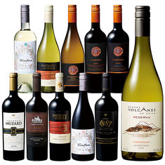 欧州銘醸国に匹敵！チリの底力を味わう金賞・樽熟入り赤白ワイン11本セット