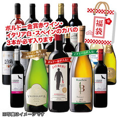 3大銘醸地入り！世界デイリーワイン赤白ロゼ泡１８本福袋