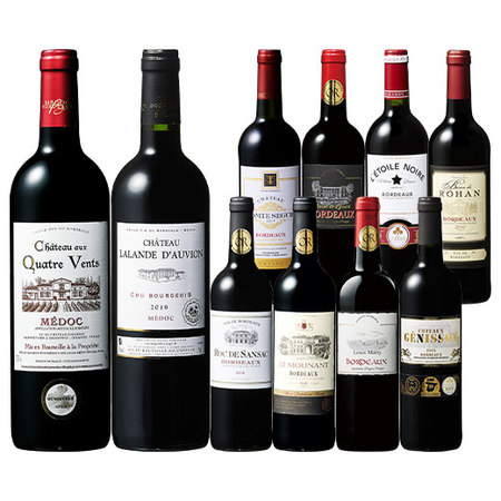 希少な2015＆2016入り！ボルドーグレートヴィンテージ赤ワイン10本セット